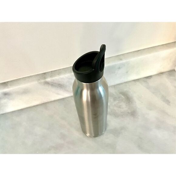 Vintage 2009 Starbucks Stainless Steel Double-Walled Carrying Handle Water Bottl - Picture 3 of 4